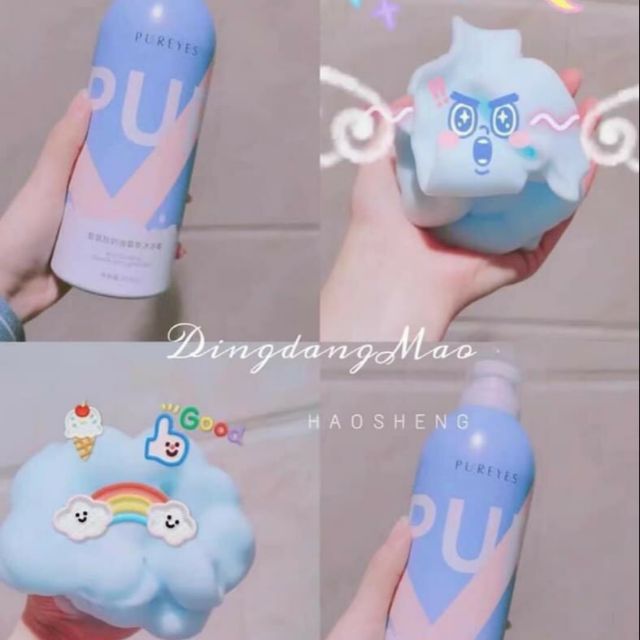 Sữa tắm siêu bọt Pureyes trắng da
