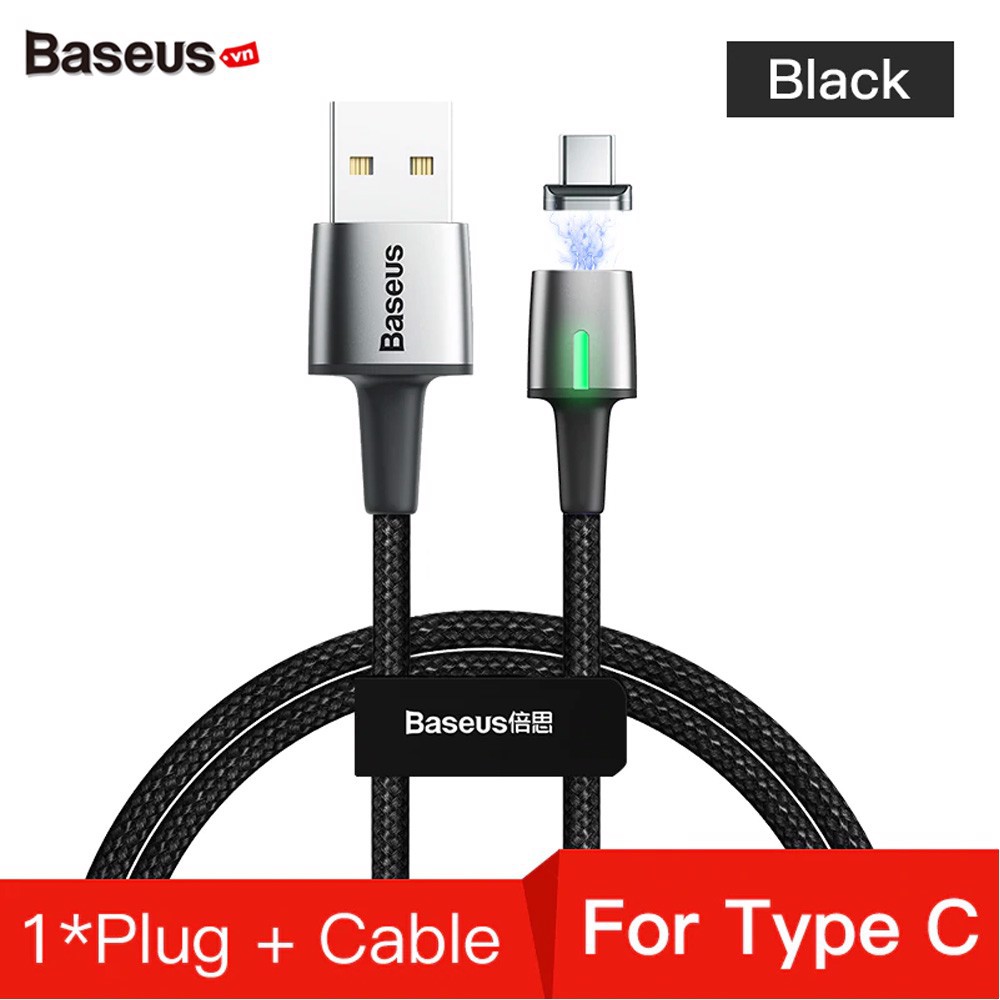 Cáp sạc từ tính Baseus Zinc Magnetic Cable Series 2