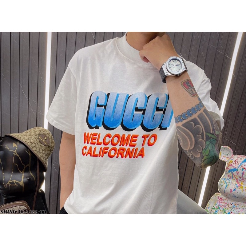 Áo Phông Nam GC In Chữ Chất Cotton Cao Cấp - Áo Phông GC Đôi Nam Nữ