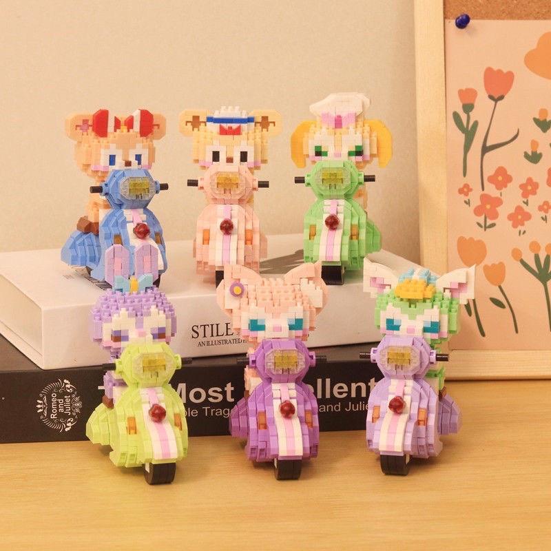 [NHIỀU MẪU] Đồ chơi lắp ráp 3D mô hình motor mô hình động vật đáng yêu cho bé