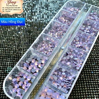 Đá YHB Khay Hồng Đục Mix Size.Tcong 35 màu