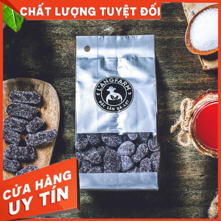 Kẹo hương dâu tằm L'angfarm bịch 180g Hương vị thơm ngon, độ ngọt vừa phải