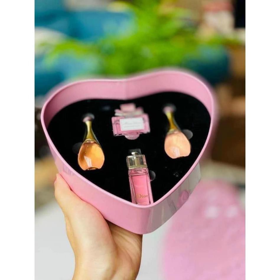Set Bộ Nước Hoa Dior Mini 4 chai /5ml chai | Thế Giới Skin Care