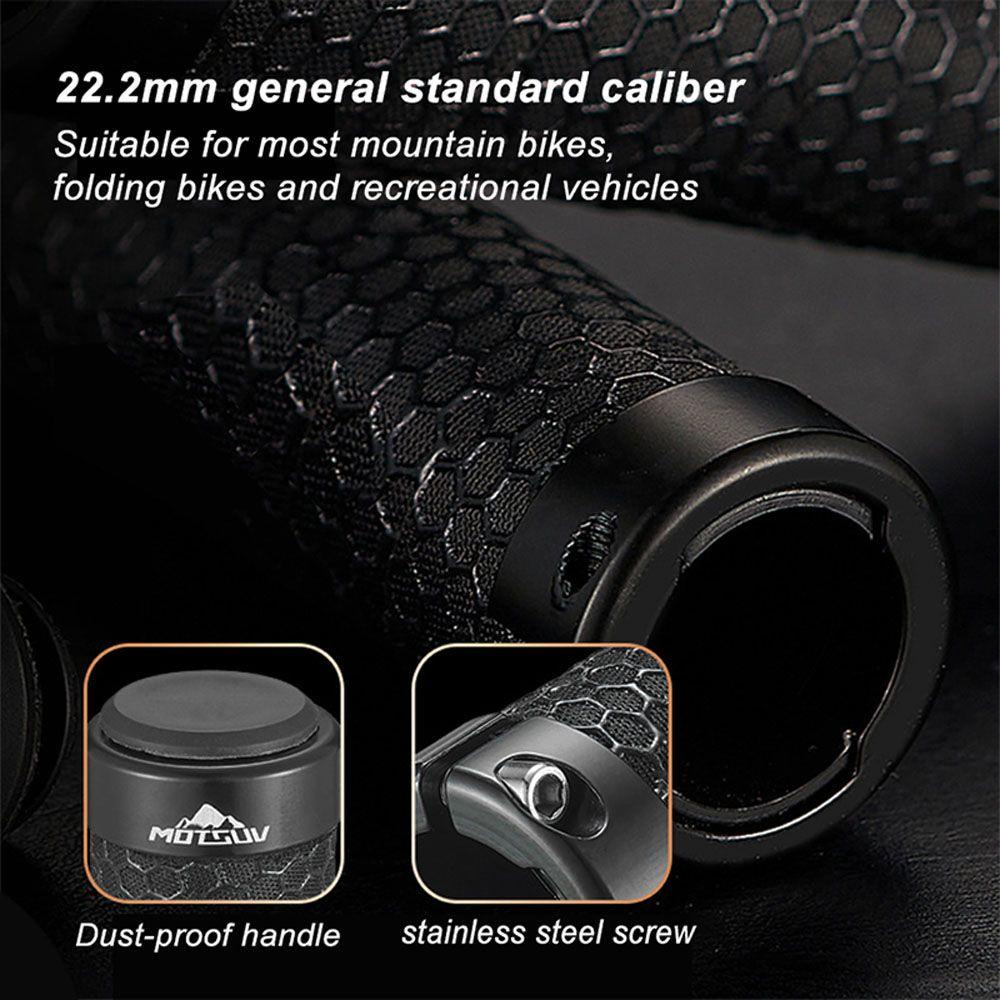 1 Cặp Vỏ Bọc Tay Lái Xe Đạp Chống Sốc Chống Trượt Họa Tiết Tổ Ong DANILO