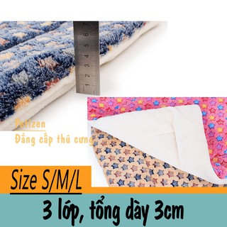 Chăn bông cao cấp siêu dày cho Chó Mèo