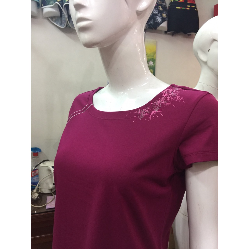 [CHĨNH HÃNG] Bộ đồ cotton áo cộc tay quần dài in hoa PALTAL đẹp, trang nhã - SET đồ mặc nhà đẹp, tặng mẹ | BigBuy360 - bigbuy360.vn