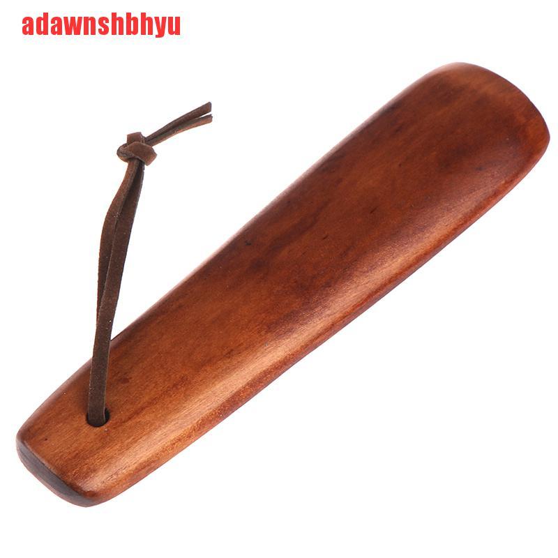 [adawnshbhyu] 1 Chiếc Giày Bằng Gỗ Tự Nhiên Màu Trơn