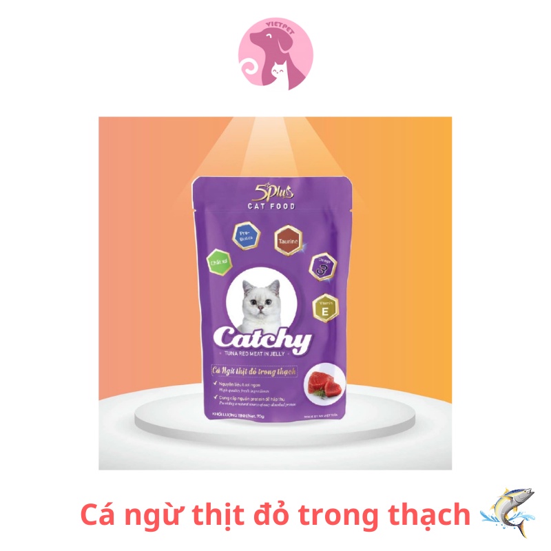 _pate cho mèo Catchy 70gr