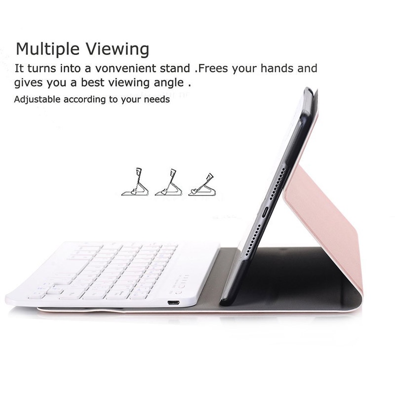 Ốp Máy Tính Bảng Kèm Bàn Phím Bluetooth Không Dây Cho Lenovo Tab M10 HD 2ND Gen 10.1 X306X X306F