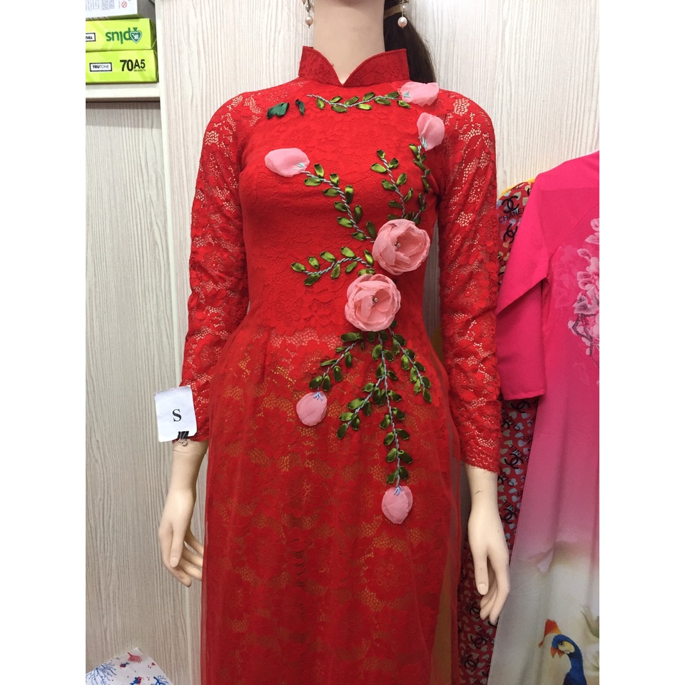 🥰áo dài thiết kế thanh lý đã qua sử dụng chất đẹp độ mới cao giá rẻ