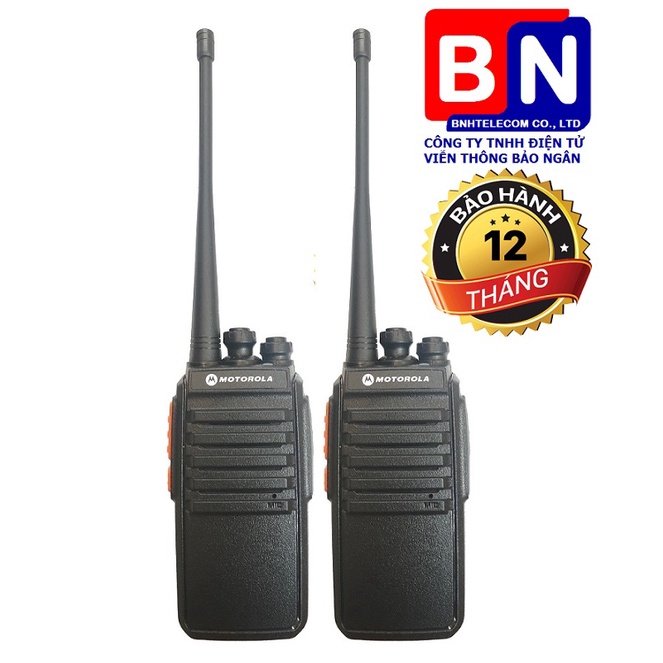 Bộ 2 Bộ đàm motorola GP588 - 2 Chế Độ Sạc, Giá Rẻ, Siêu Bền, Bảo Hành 12 Tháng