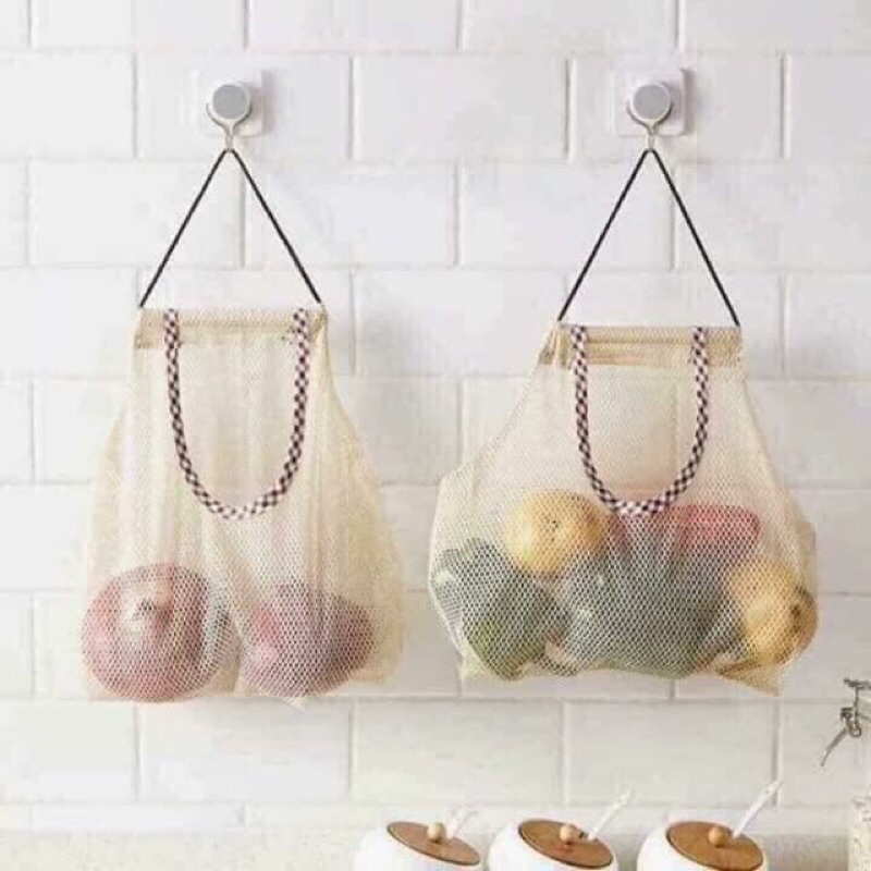 Túi đựng rau củ,hành tỏi nhà bếp tiện lợi