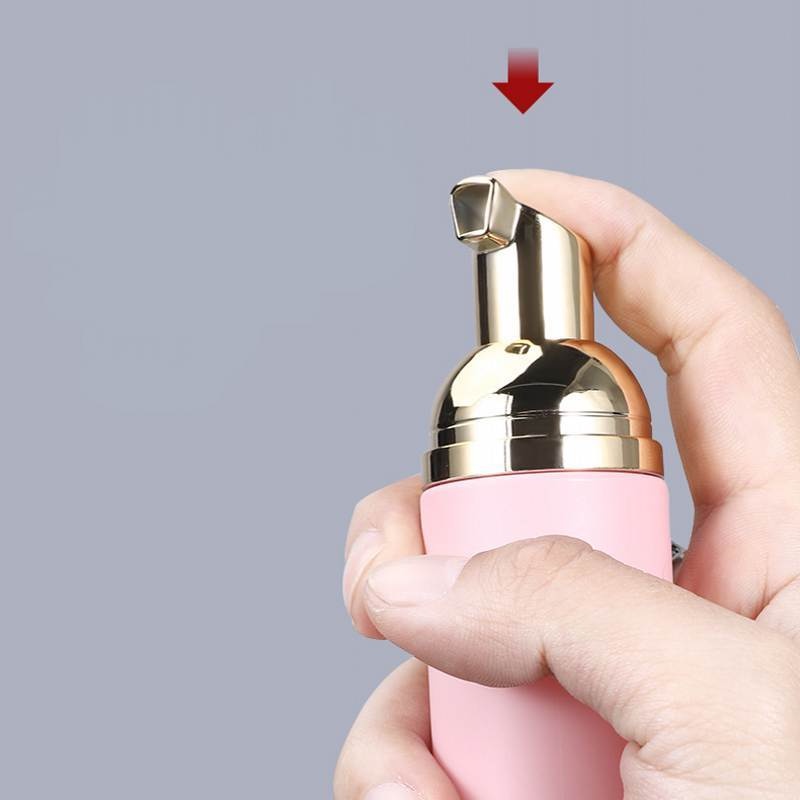 (Hàng Mới Về) Chai Nhựa Rỗng 50ml Đựng Dầu Gội / Xà Phòng Tiện Dụng