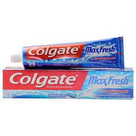 Kem đánh răng Colgate Maxfresh hương Bạc hà 230g tặng bàn chải đánh răng