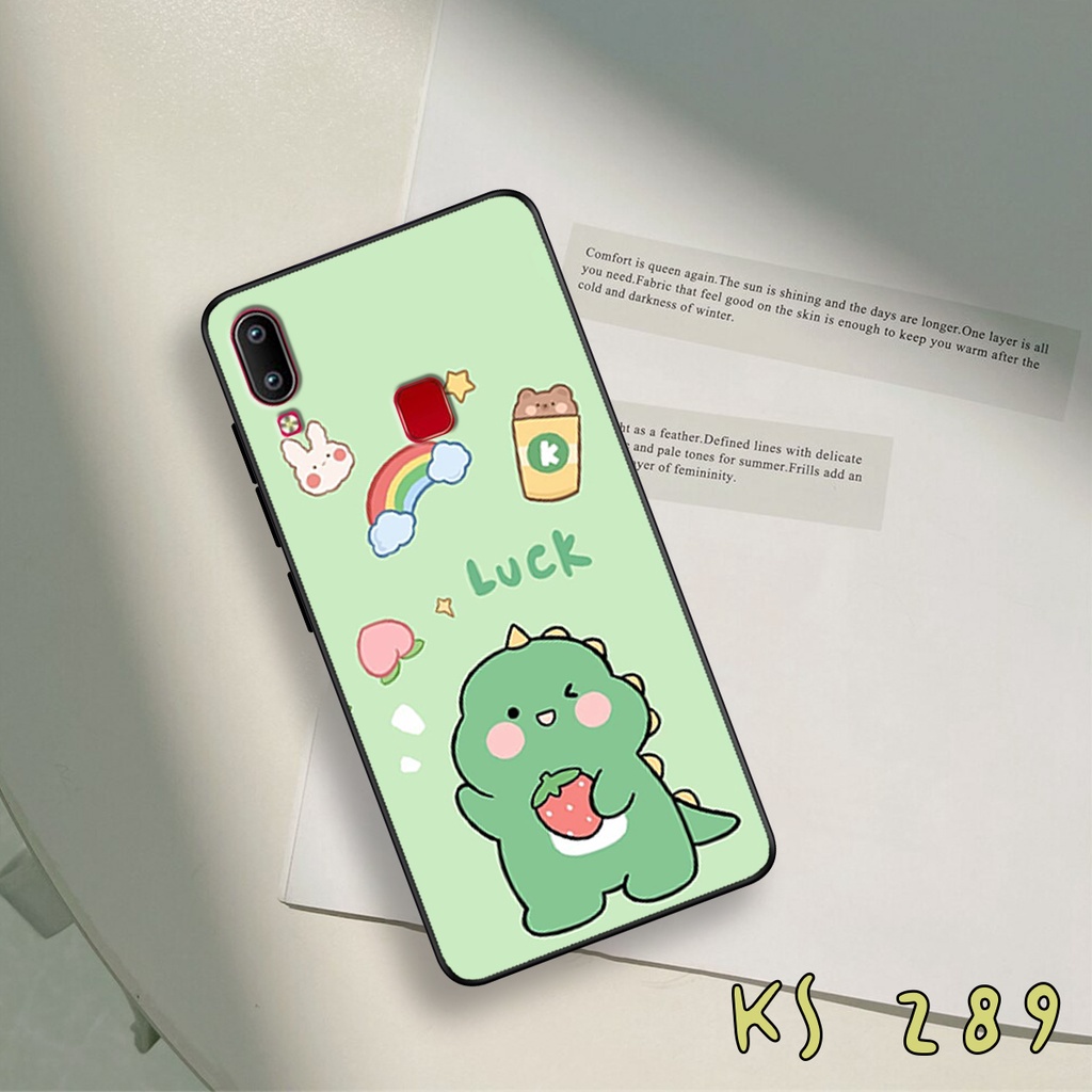 Ốp lưng Vivo Y91 - Vivo Y95 - Ốp in hình khủng long,dinosaur dễ thương