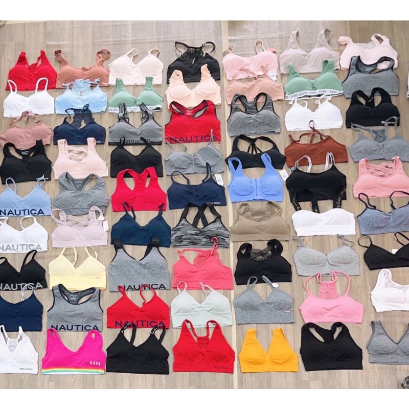 Áo Bra tập GYM YOGA, Áo Bra xuất khẩu cao cấp nhiều hãng