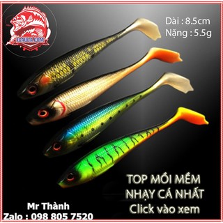 Mồi cá mềm NFF chuyên câu lure cá lóc cá lóc chẽm hiệu quả nhất
