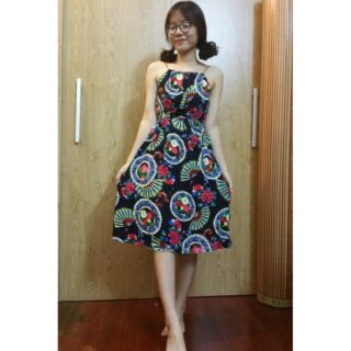 Váy maxi lanh 90cm - 110cm lanh đẹp