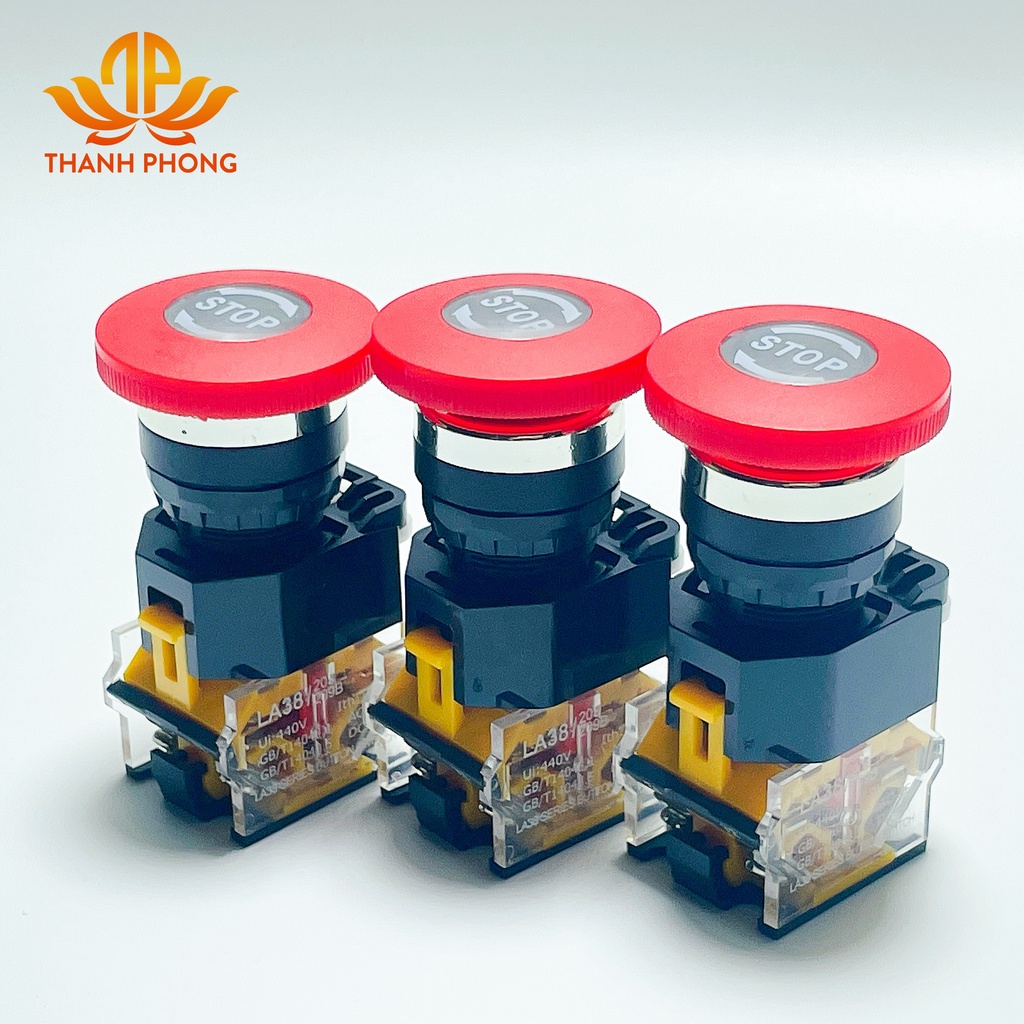 Nút Dừng Khẩn Cấp Phi 22 LA38-STOP