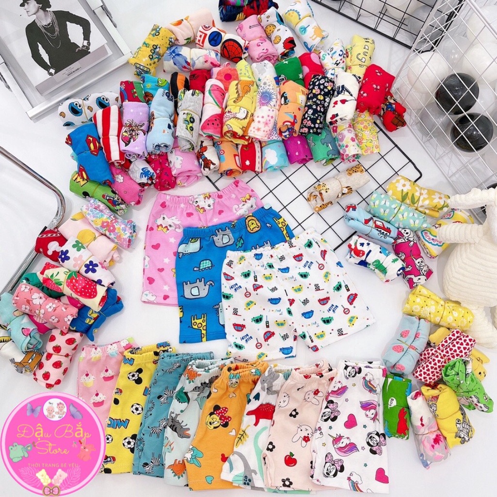 Set 10 Quần Chục Đùi Cho Bé