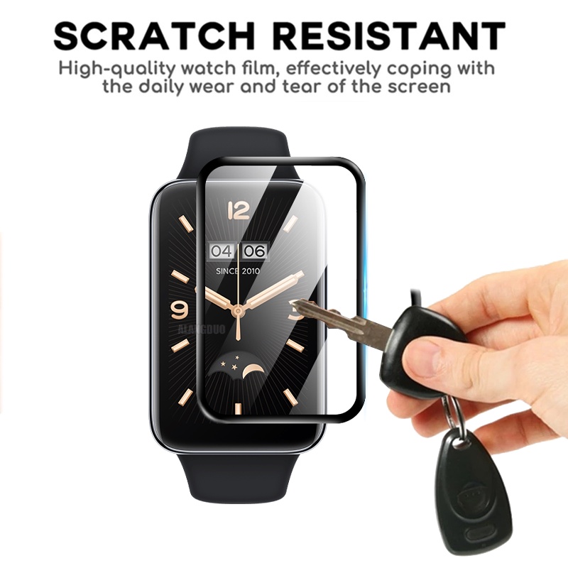 Set 3 Kính Cường Lực 3D Bảo Vệ Toàn Màn Hình Viền Cong Cho Xiaomi band 7 pro/Xiaomi mi band 7 miband 7 pro