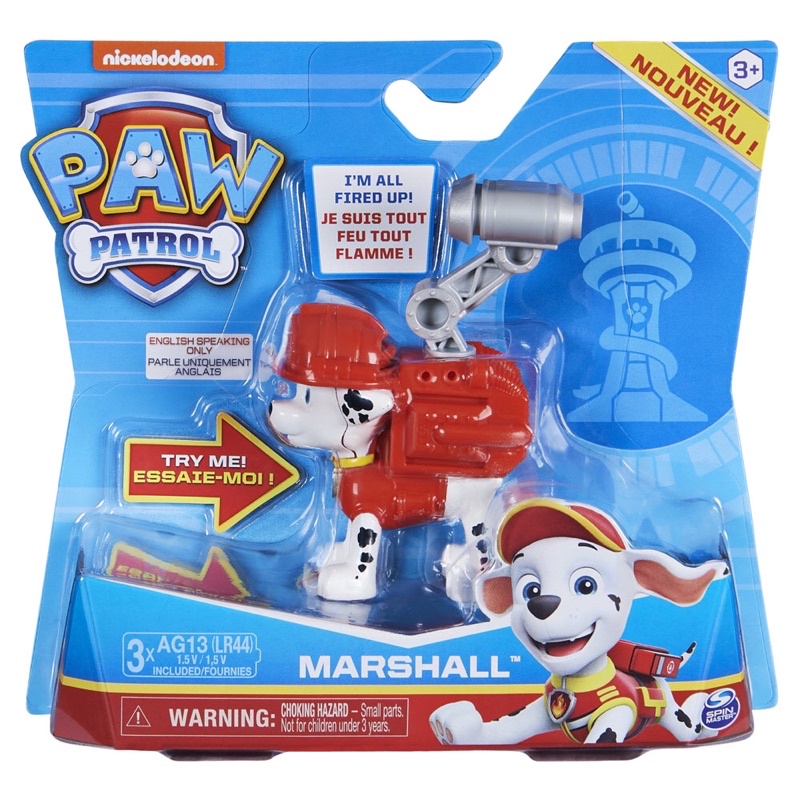 Đồ chơi Paw patrol: 5 chó cứu hộ có còi nhạc