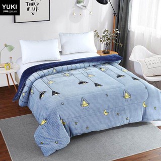 CHĂN LÔNG CỪU YUKI MẪU EDU02