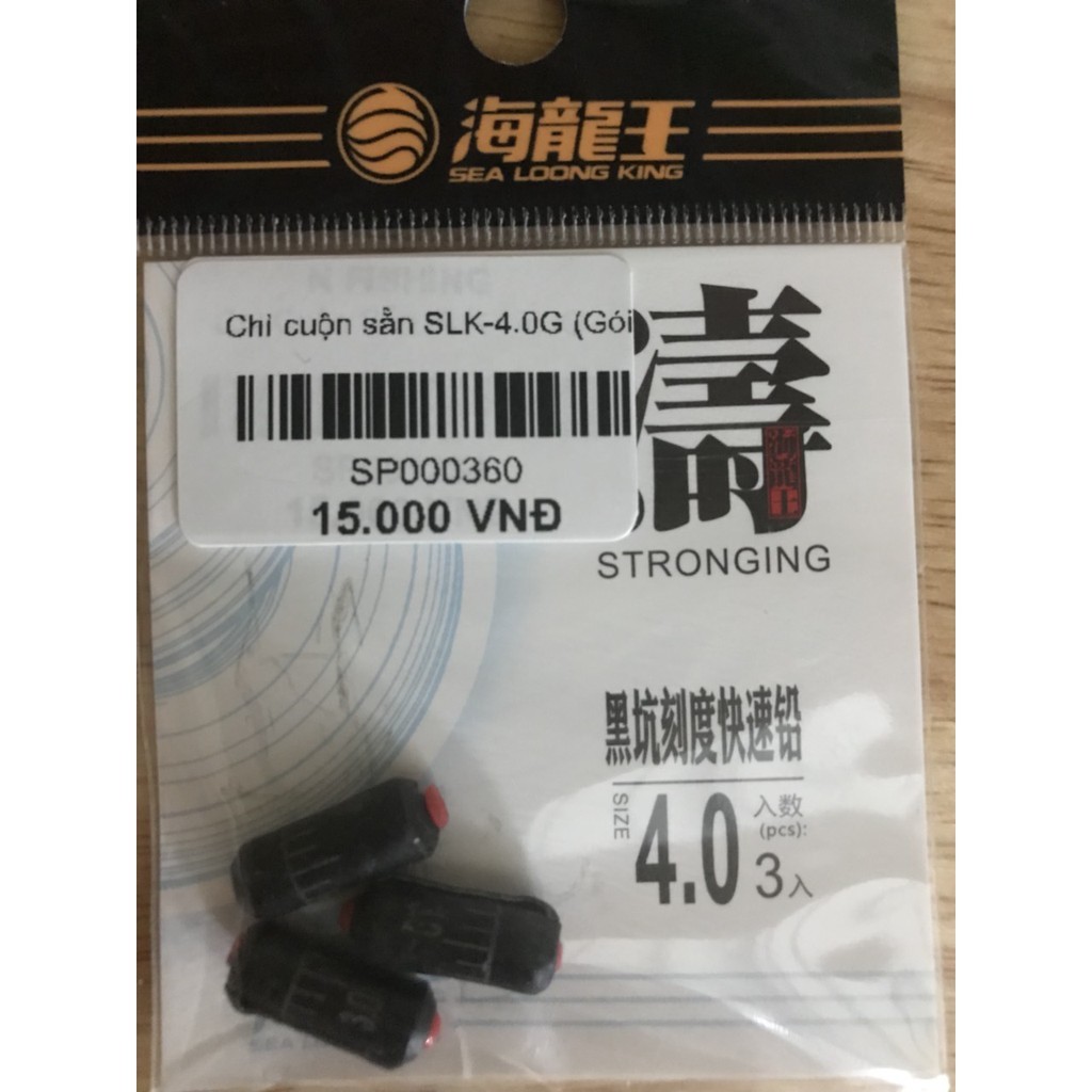 Chì cuộn sẵn SLK - 1.5G - 2.5G- 3.0G - 4.0G