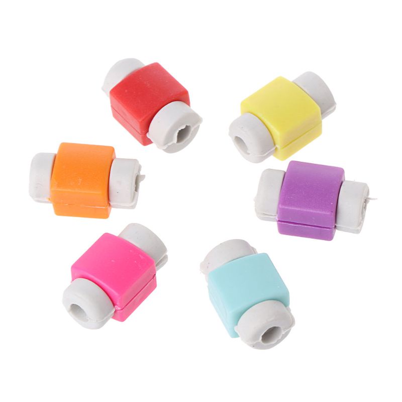 Phụ Kiện Bảo Vệ Dây Cáp USB Nhiều Màu Sắc Cho Điện Thoại Thông Minh
