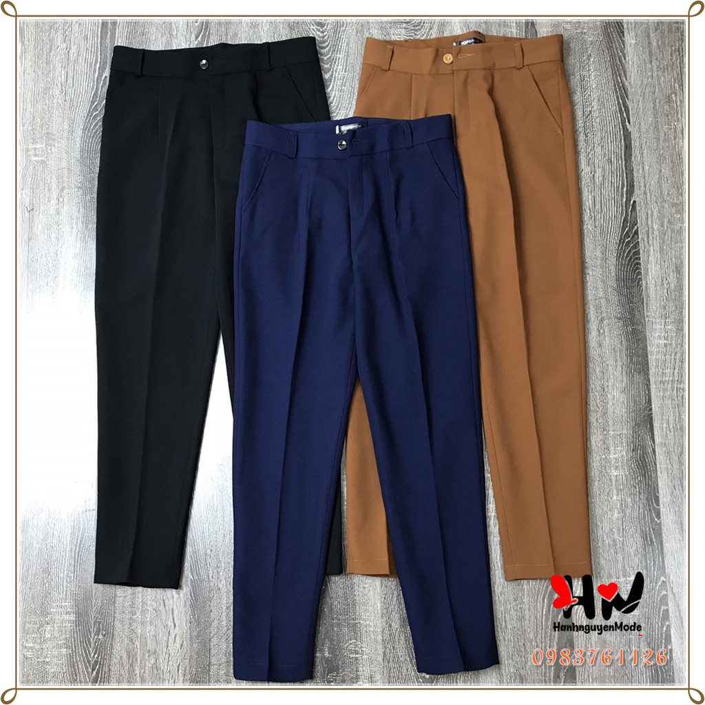 Quần tây nữ chất vải cao cấp, quần âu công sở, 3 màu sang trọng, tôn dáng, hàng xuất khẩu | BigBuy360 - bigbuy360.vn