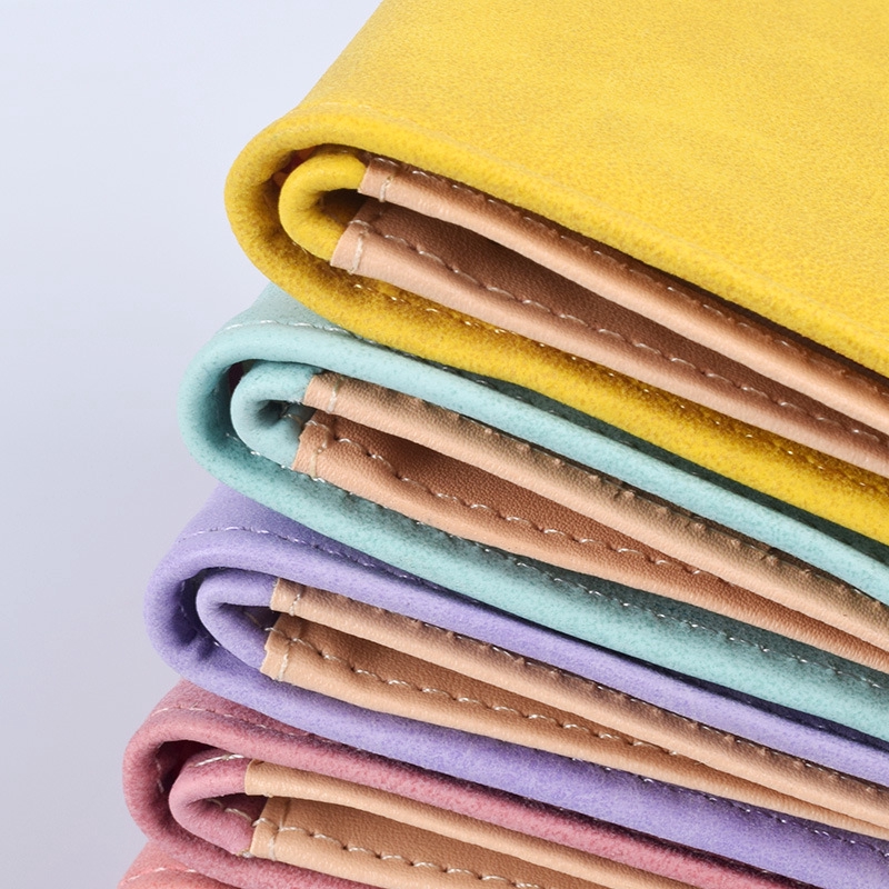 Ví Ngắn Đựng Tiền Xu Họa Tiết Hoạt Hình bt21 Dễ Thương Cho Nữ