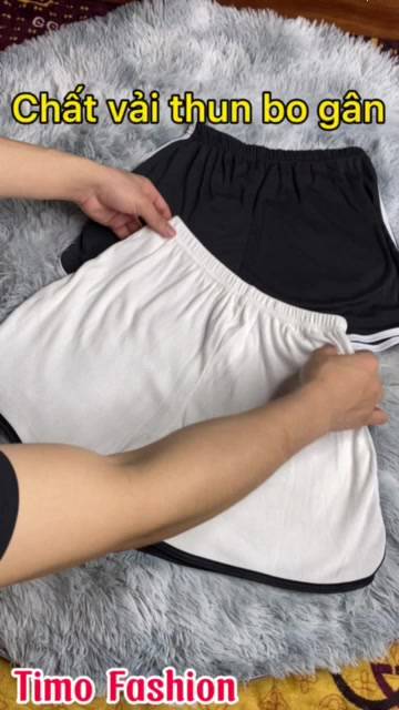 Quần đùi nữ ống rộng cotton mềm mặc ở nhà, tập gym, đi ngủ, quần short nữ trẻ trung năng động, thoáng mát mùa hè, TF008 | BigBuy360 - bigbuy360.vn