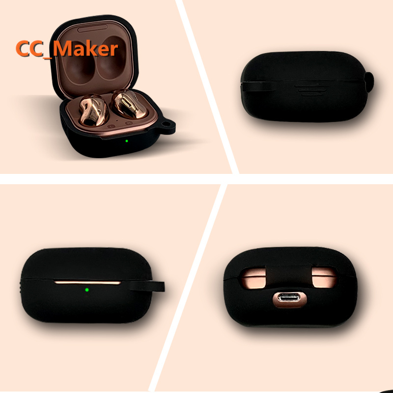 Vỏ bọc hộp sạc tai nghe Samsung Galaxy buds live tiện dụng | BigBuy360 - bigbuy360.vn