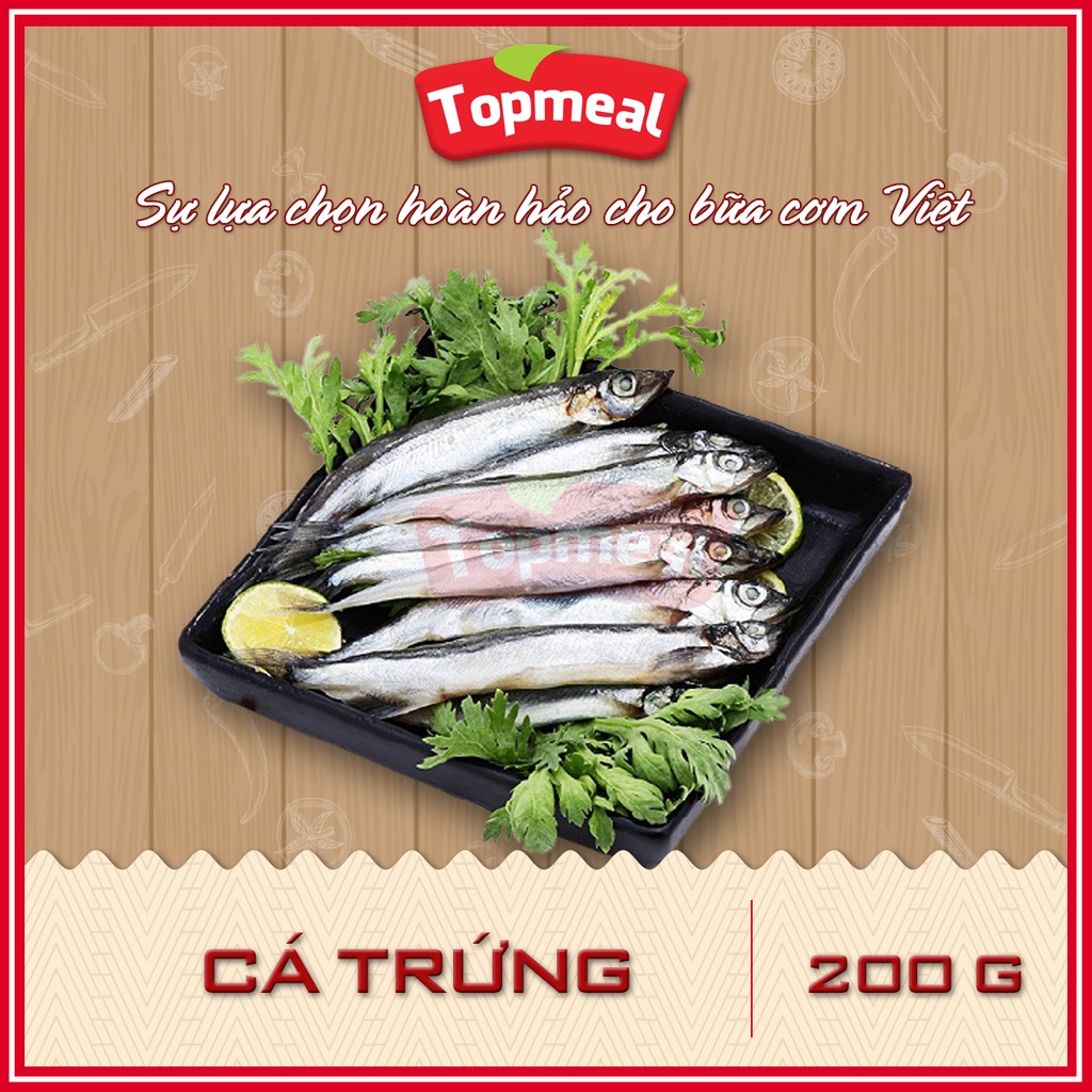 HCM - Cá trứng Topmeal   - Thích hợp với các món nướng, chiên xù, sốt, kho tiêu,...  -