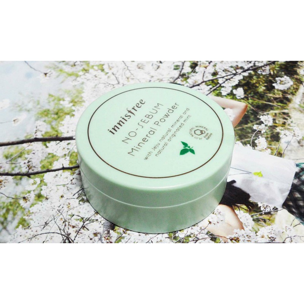 Phấn Phủ Bột Kiềm Dầu Innisfree No Sebum Mineral Powder 5g