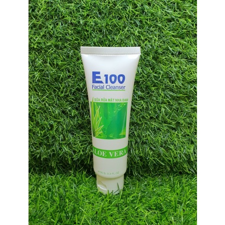 Sữa rửa mặt E100 nha đam 100g