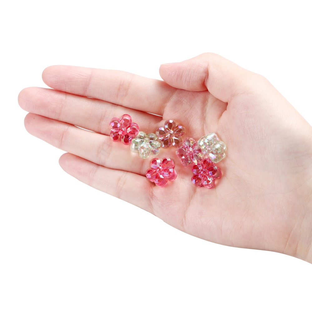 St.kunkka 10 cái / bộ hạt đục lỗ hình hoa 15mm để làm đồ trang sức DIY tốt