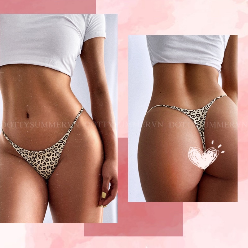 Quần Lót Cotton Lọt Khe Không Đường May Không Hằn Dây Hông Mảnh Siêu Sexy