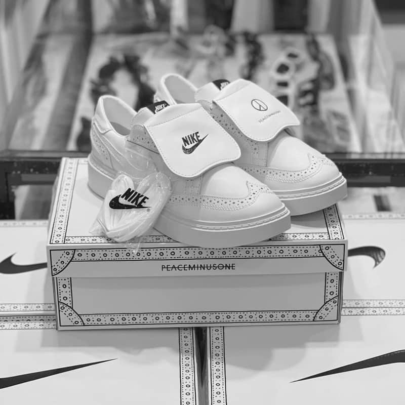 Giày Sneakers KWONDO_1 X FEACEMINUSONE, Giầy thể thao, Giầy nam Bản Hoa Cúc Mẫu giày đế cao tôn dáng dễ phối đồ full Box