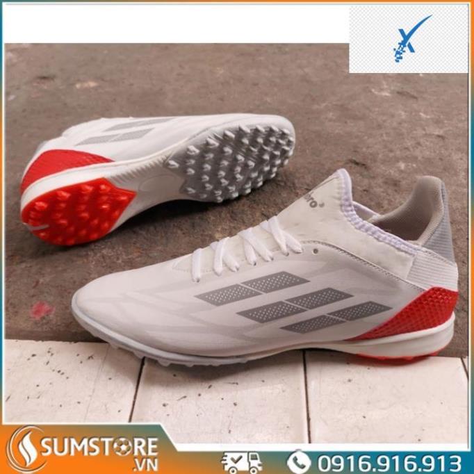 Giày Đá Bóng Nam Nữ Winbro Xspeed 2022 Cao Cấp Màu Trắng - Giày Đá Banh Cổ Cao Đinh TF QC