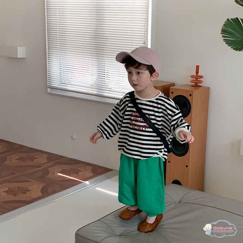 Áo Sweater Kẻ Sọc Thời Trang Hàn Quốc Cho Bé