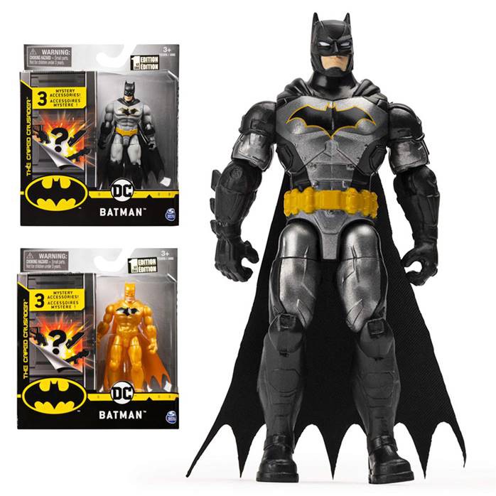 MÔ HÌNH NGƯỜI DƠI  CÙNG VŨ KHÍ TRỢ LỰC - CHÍNH HÃNG SPIN MASTER