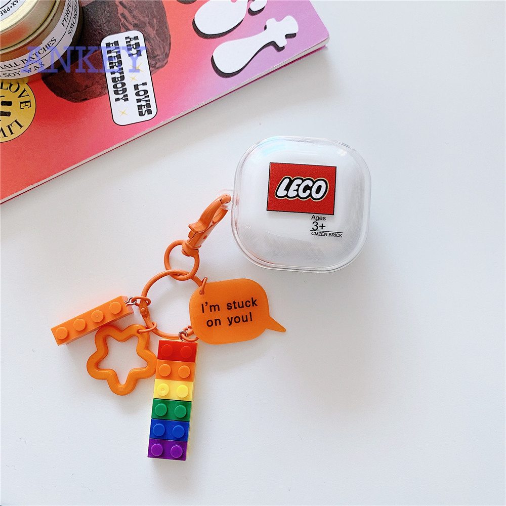 Samsung Galaxy Buds Live / Buds 2 / Buds Pro Vỏ TPU silicone mềm hình logo các hãng cho hộp sạc tai nghe