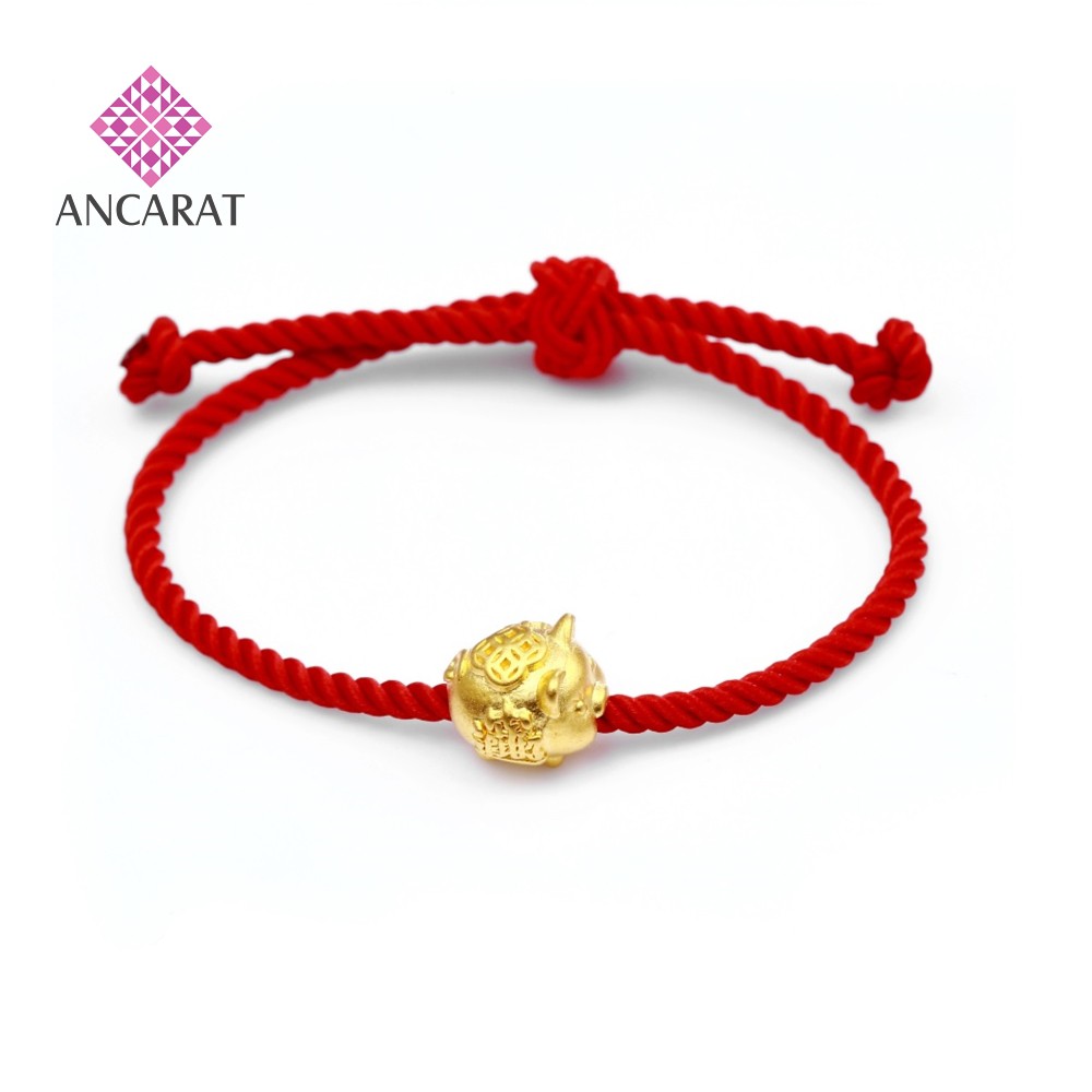 Vòng tay Handmade Charm vàng Kim Hợi - ANCARAT