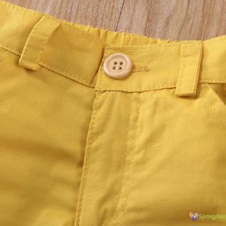 Set Áo Sơ Mi Polo + Quần Short Cho Bé Trai