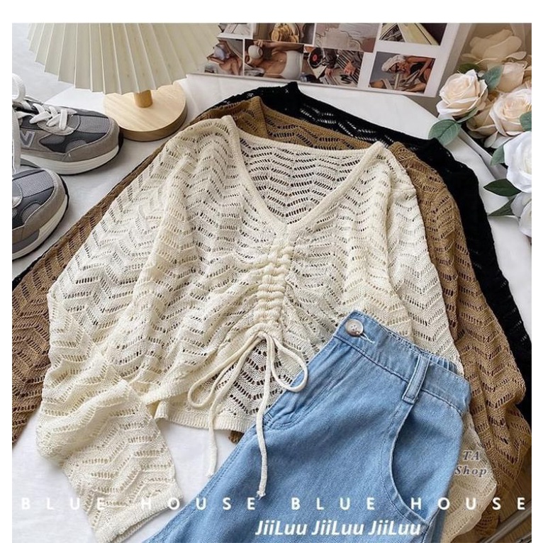 Áo lưới dây rút hàng QC