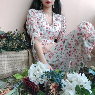 Đầm hoa đuôi cá