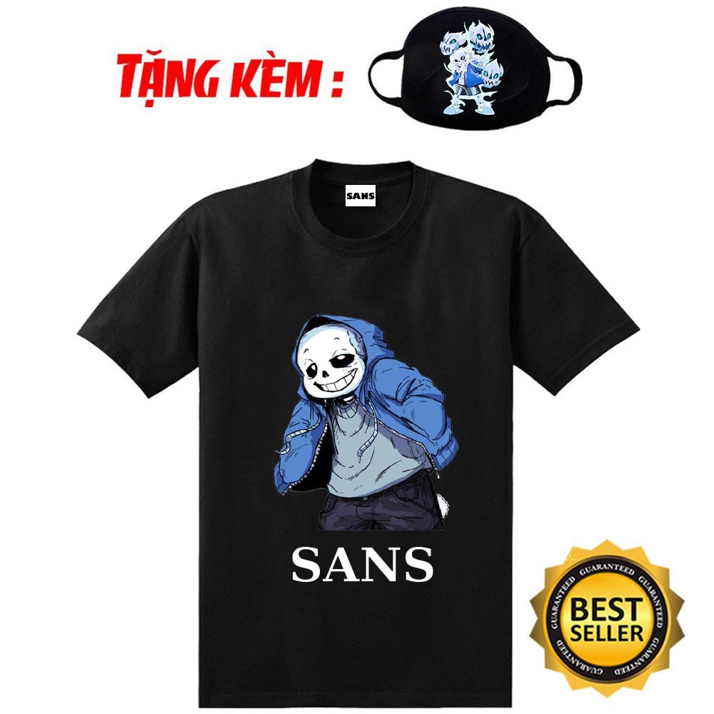 [SALE HOT] BST Áo biệt đội gangster sans Undertale độc chất giá rẻ - quà tặng HOT