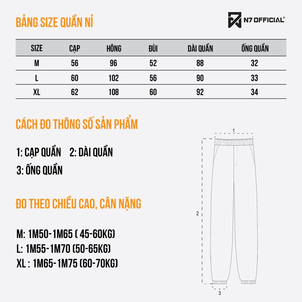 Quần jogger unisex N7 thể thao nam nữ nỉ cao cấp da cá bigsize thu đông basic pants tập GYM 4 MÀU cá tính