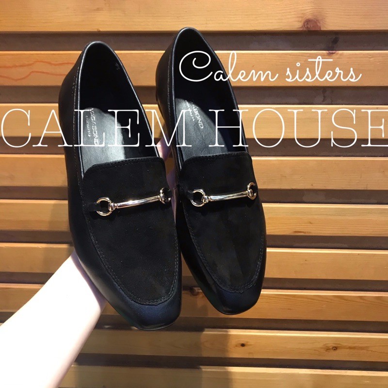 Giày moca khoen VAGABOND phối da lộn | BigBuy360 - bigbuy360.vn